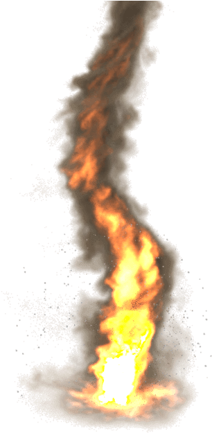 Fire Tornado Graphic PNG Image