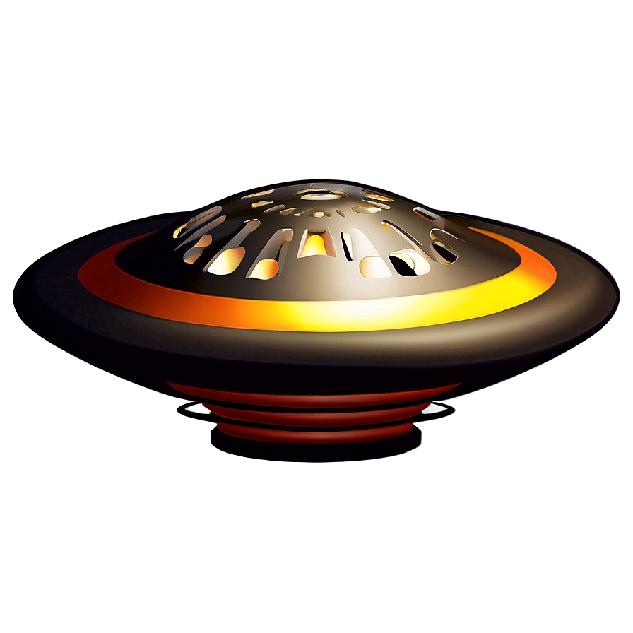 Fire Ufo Png Xup PNG Image