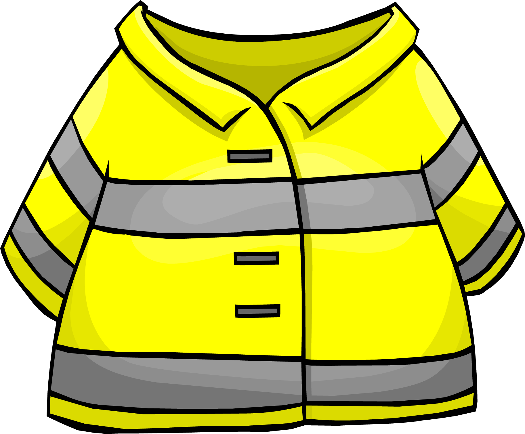 Firefighter Jacket Illustration PNG Image