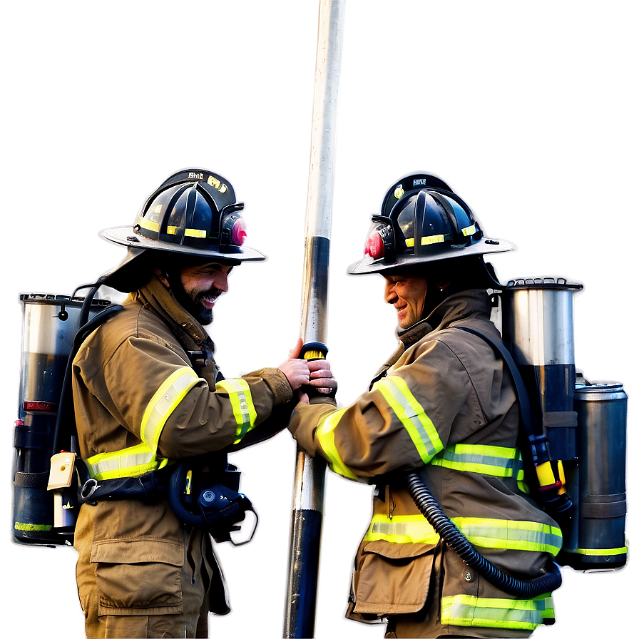 Firefighters Working Together Png 06202024 PNG Image