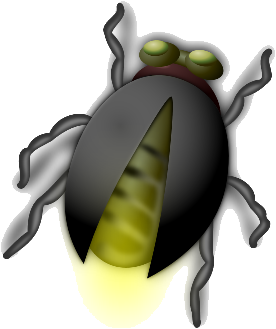 Firefly Cartoon Graphic PNG Image