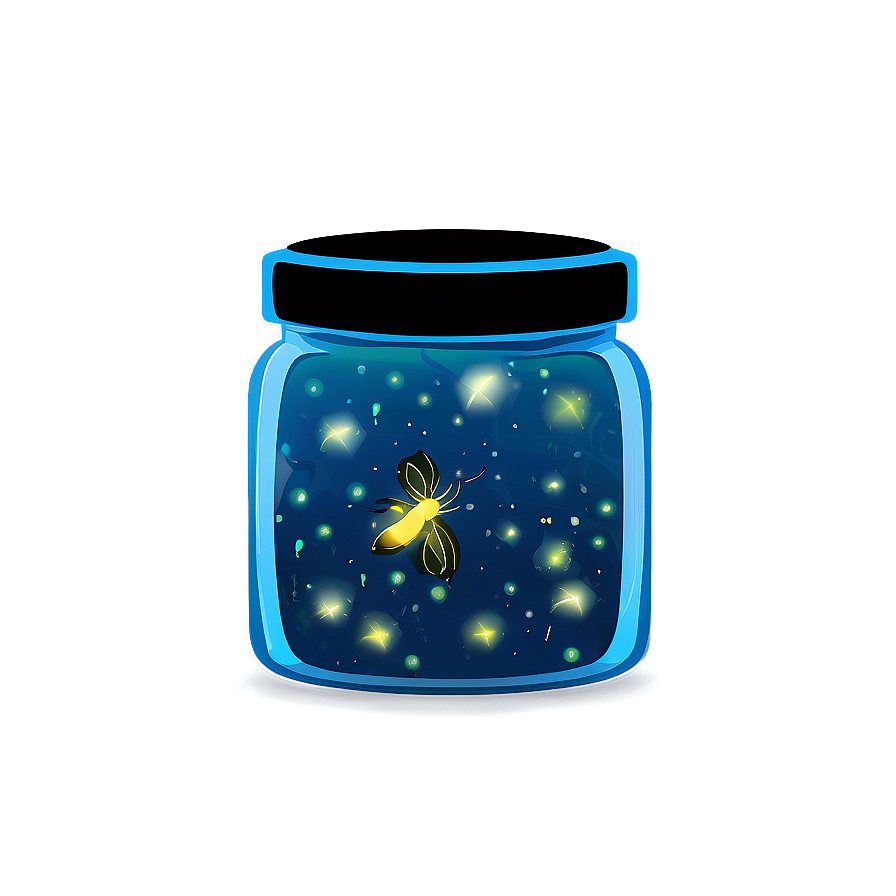 Firefly In Jar Png 06112024 PNG Image