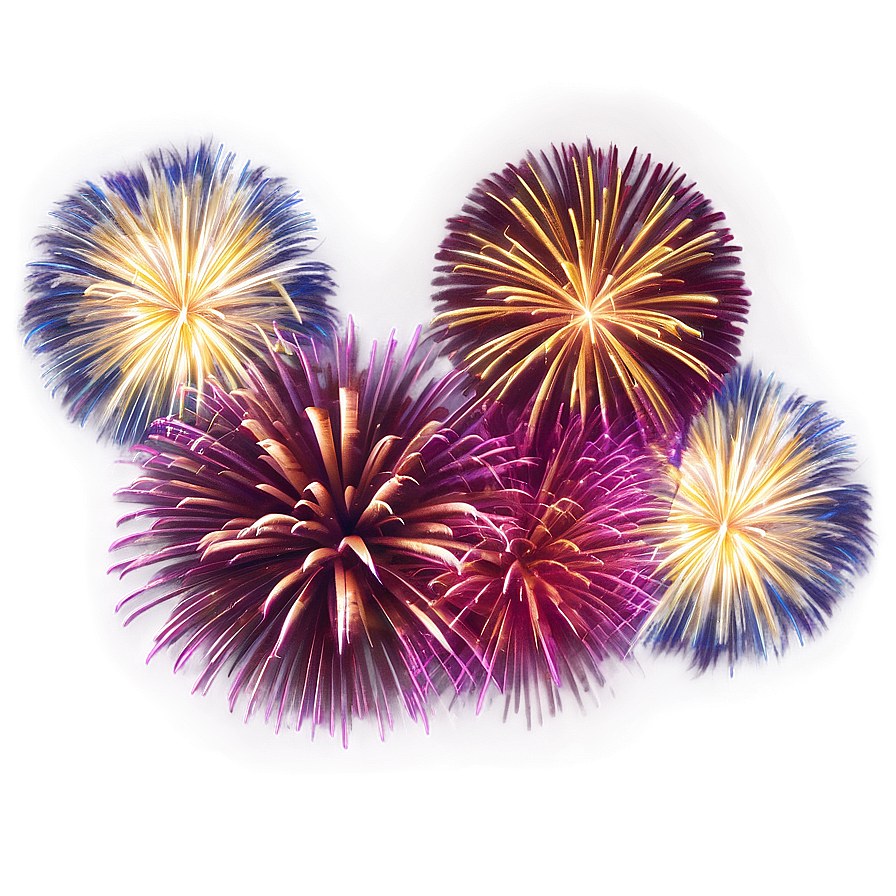 Fireworks Display Night Png Blm PNG Image