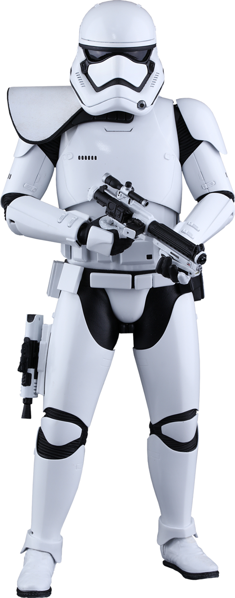 First Order Stormtrooper Pose PNG Image