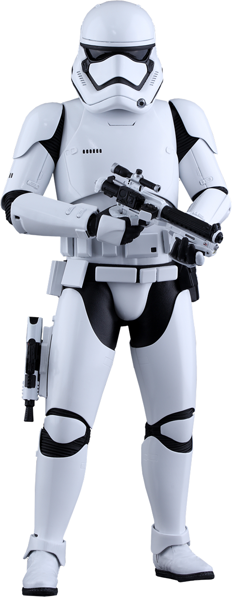 First Order Stormtrooper Pose PNG Image