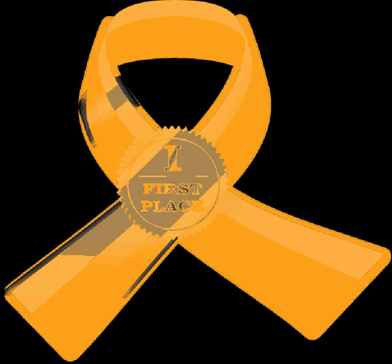 First Place Award Ribbon PNG Image