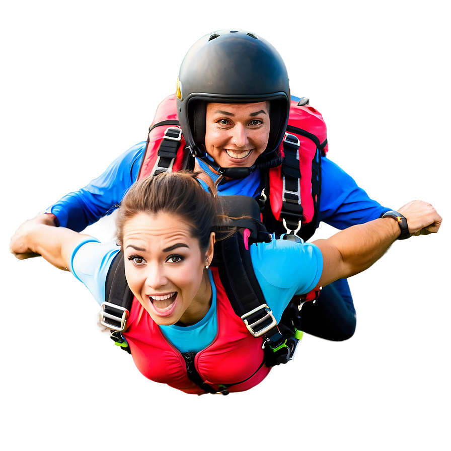 First Time Skydiving Png Mhq PNG Image