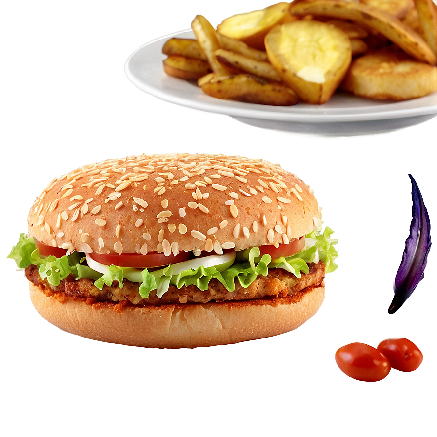 Fish Burger Png 14 PNG Image