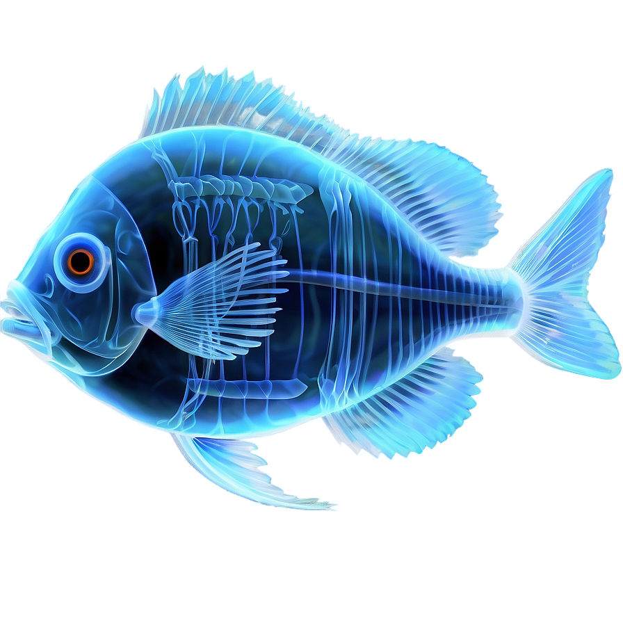 Fish X Ray Art Png Owj27 PNG Image