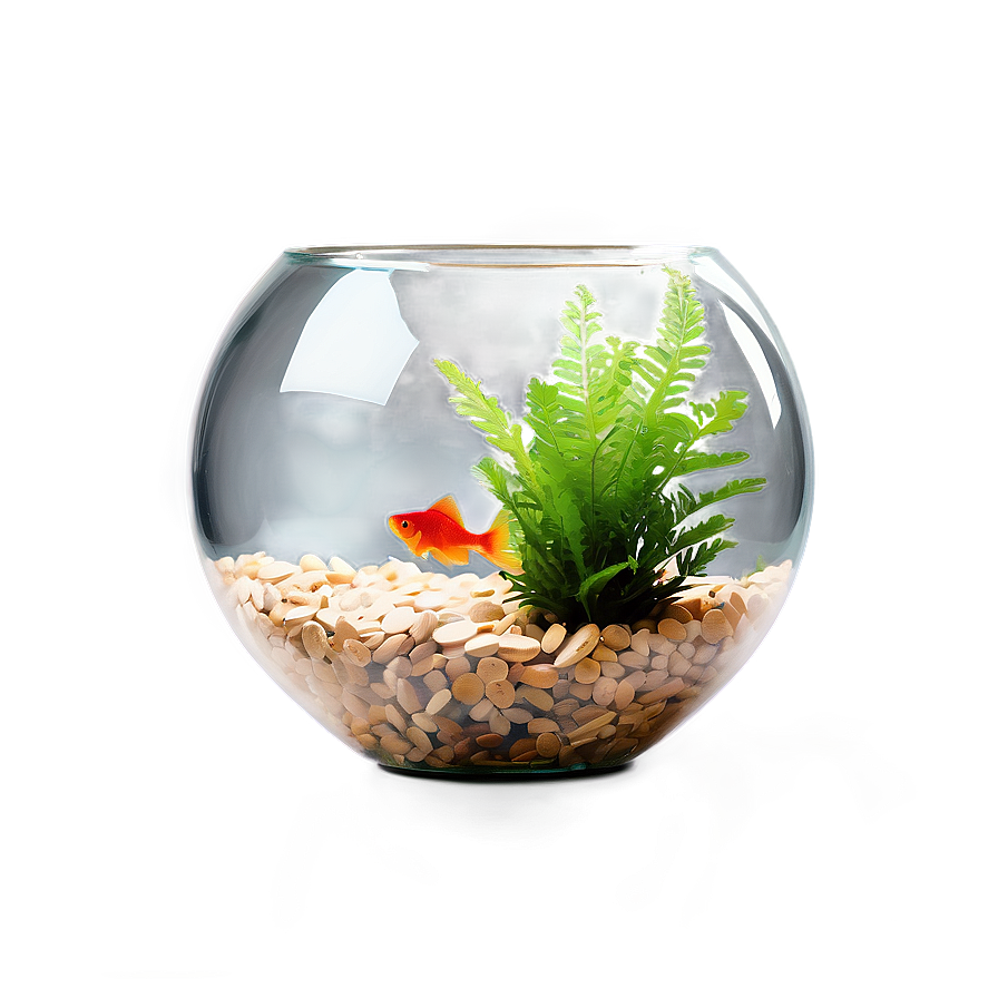 Fishbowl With Plant Png Eqj91 PNG Image