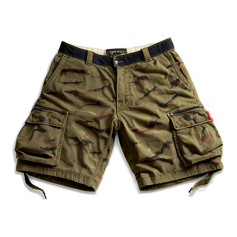 Fishing Cargo Shorts Png Vyu PNG Image