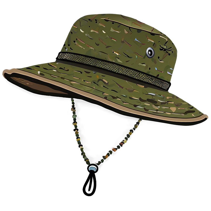 Fishing Hat With Lure Holder Png 93 PNG Image