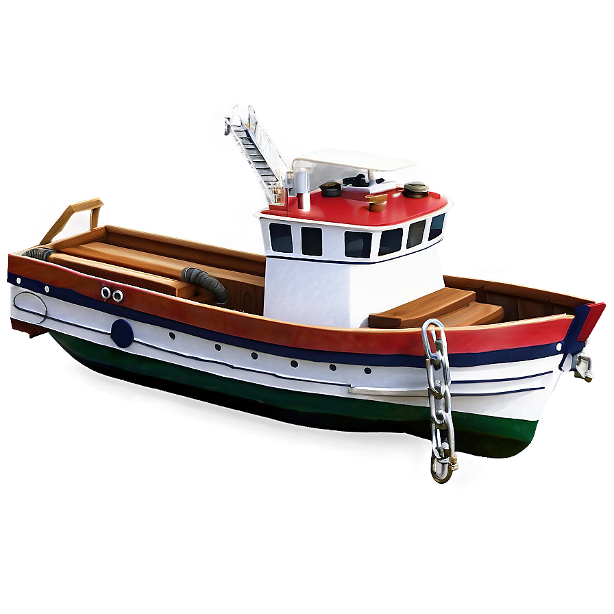 Fishing Trawler Boat Png Knr7 PNG Image