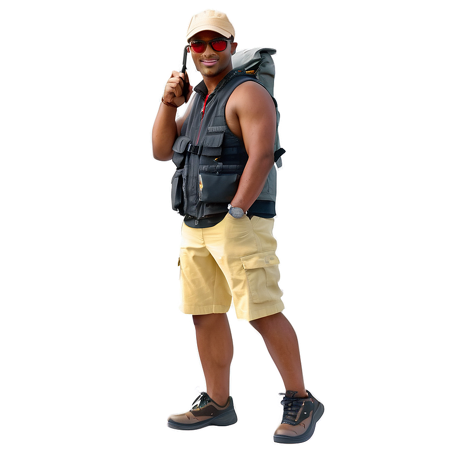 Fishing Trip Outfit Png Rud PNG Image