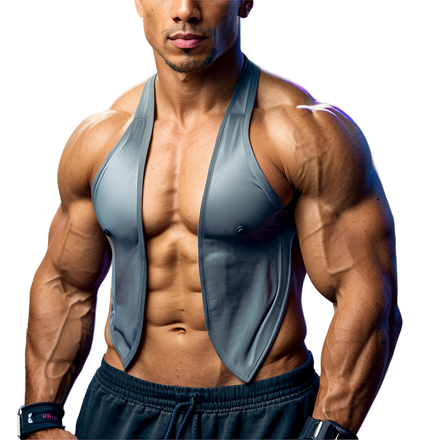 Fitness Model Torso Png Sgj96 PNG Image