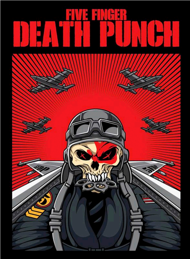 Five Finger Death Punch Artwork PNG Image