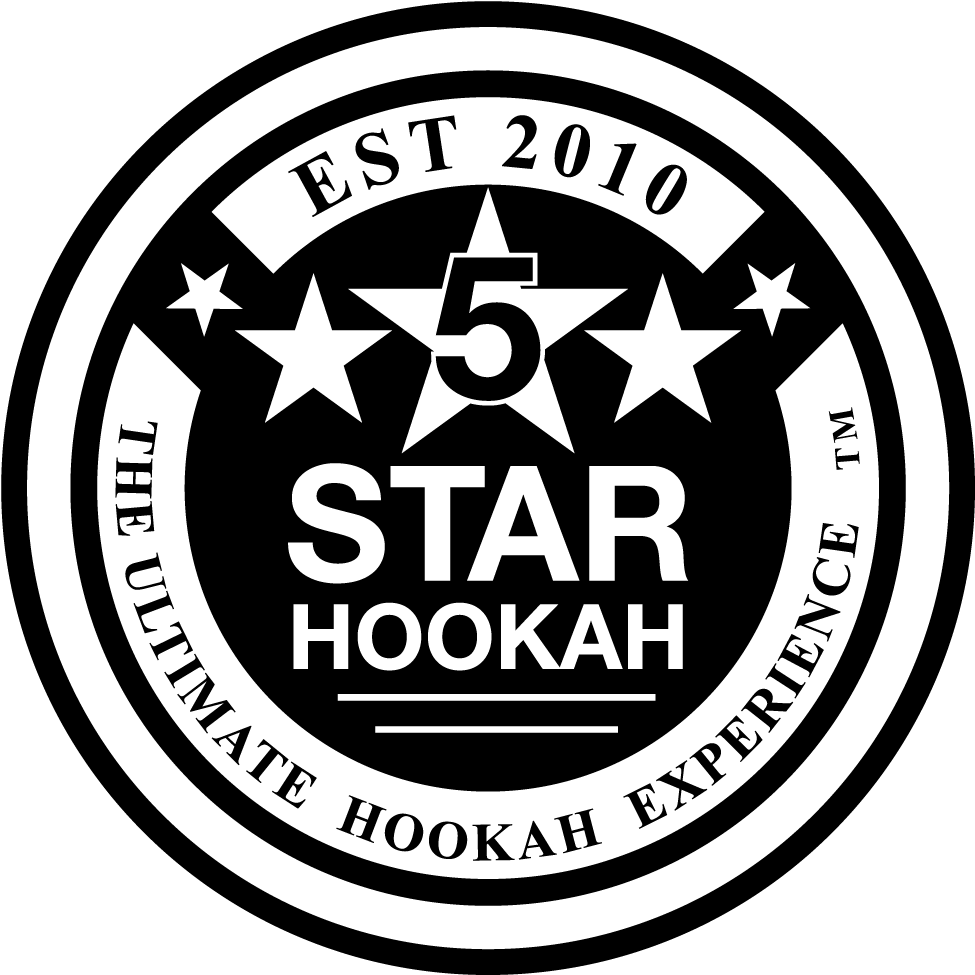 Five Star Hookah Experience Logo PNG Image