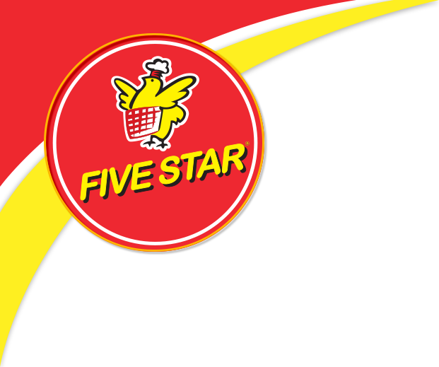 Five Star Logo Graphic PNG Image