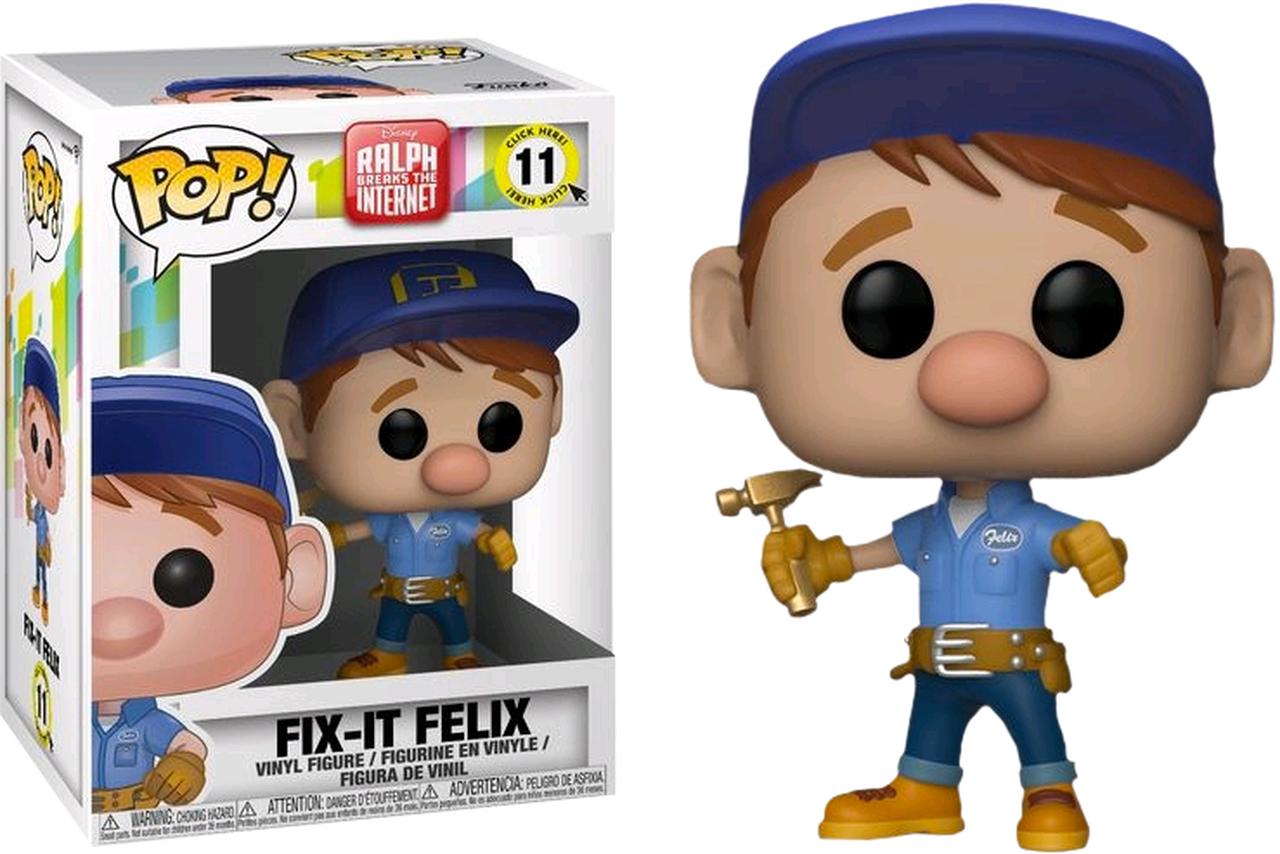 Fix It Felix Funko Pop Figure PNG Image