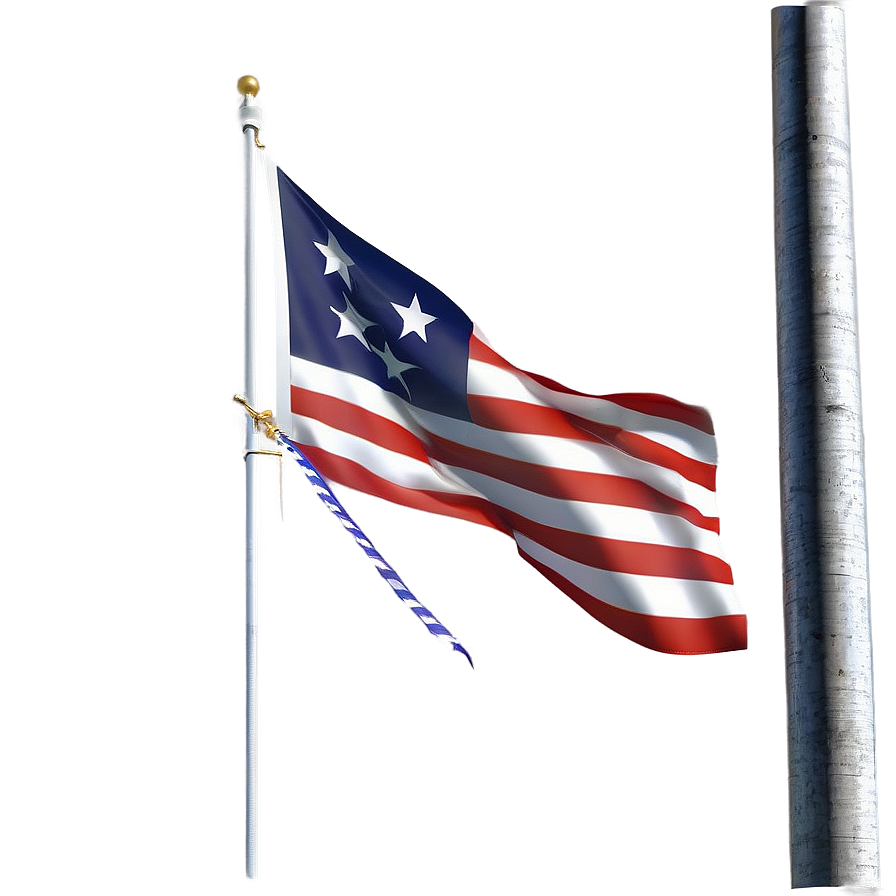 Flag Etiquette For Flagpoles Png Xvh PNG Image