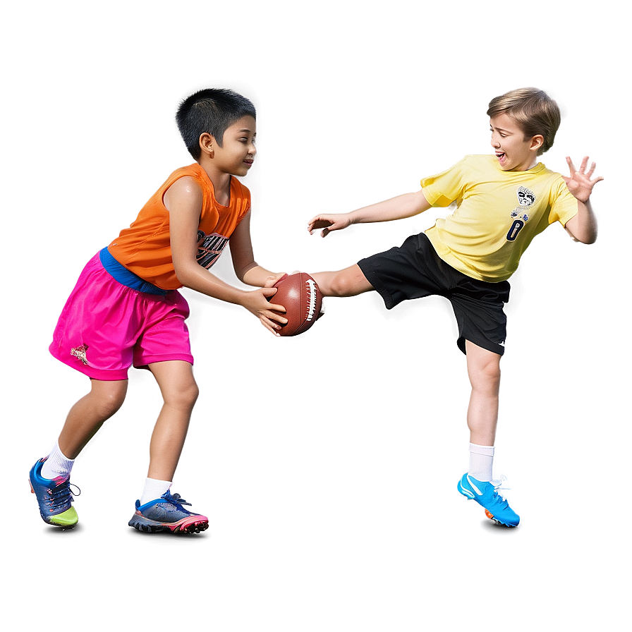 Flag Football Action Png 90 PNG Image