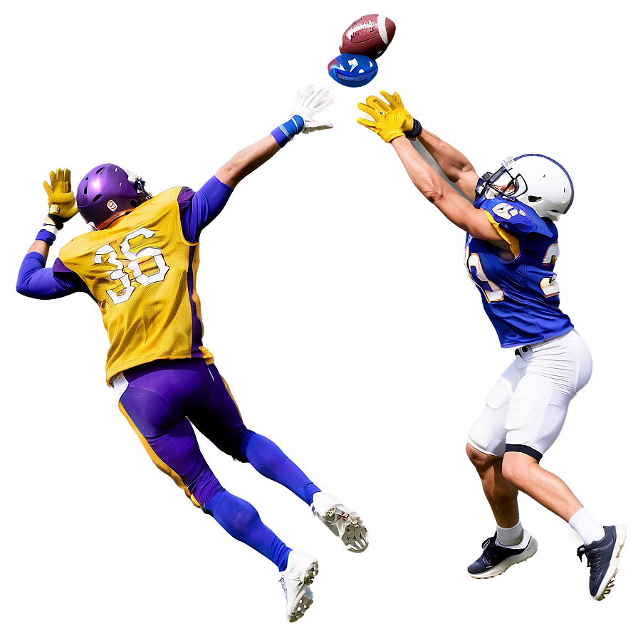 Flag Football Catch Png Ofa12 PNG Image