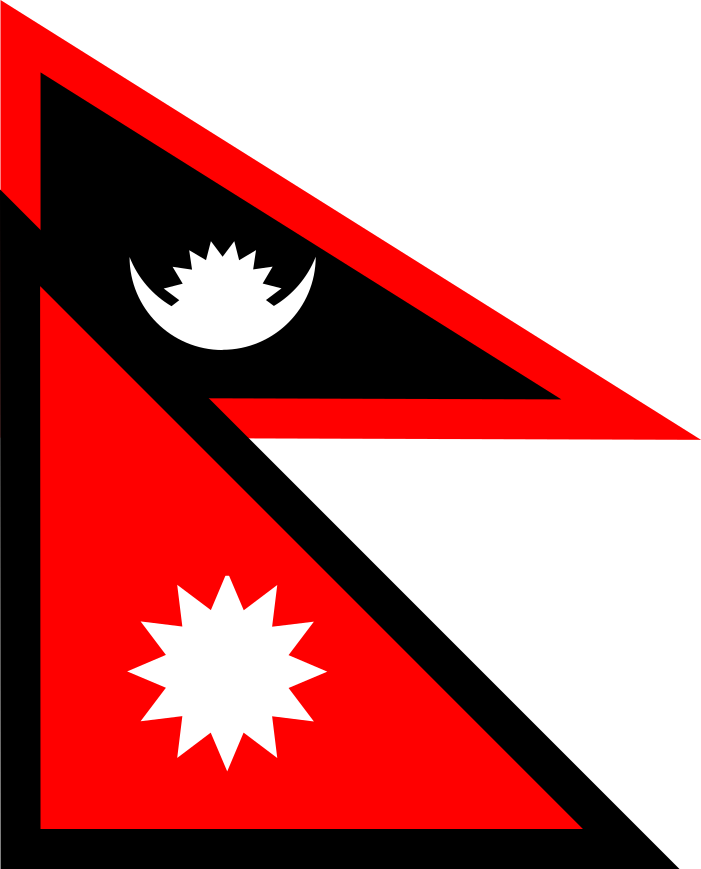 Flag_of_ Nepal_ Graphic PNG Image