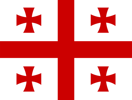 Flagof Georgia PNG Image