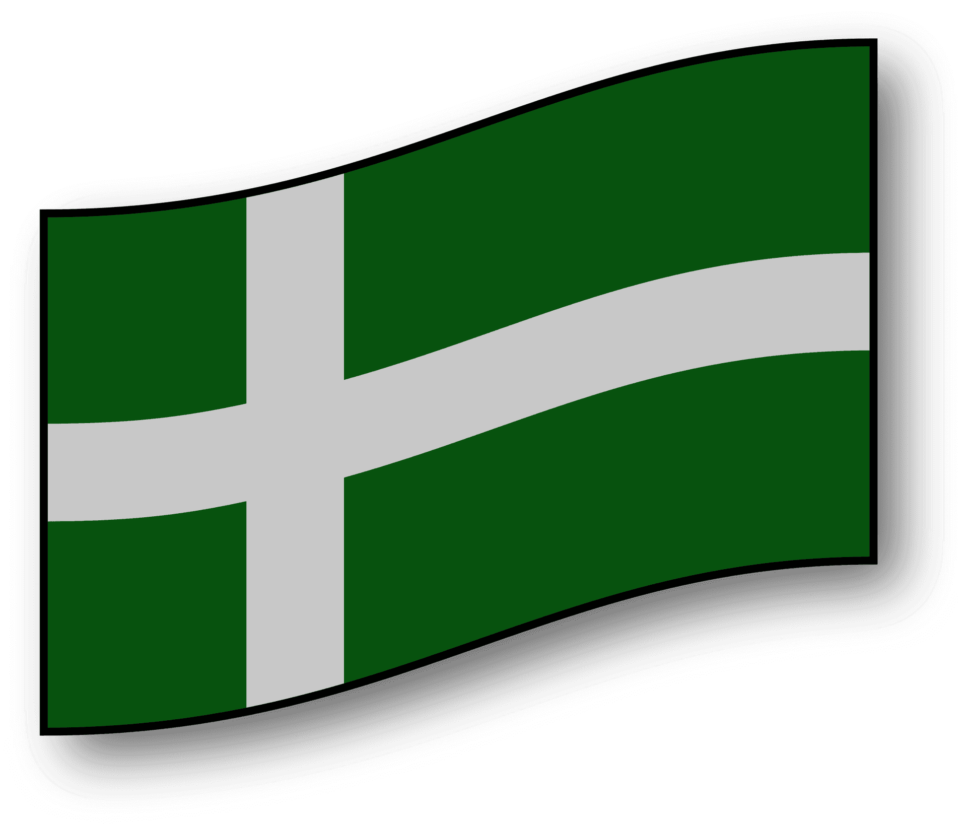 Flagof Groningen Netherlands PNG Image