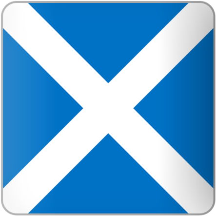 Flagof Scotland Saint Andrews Cross PNG Image