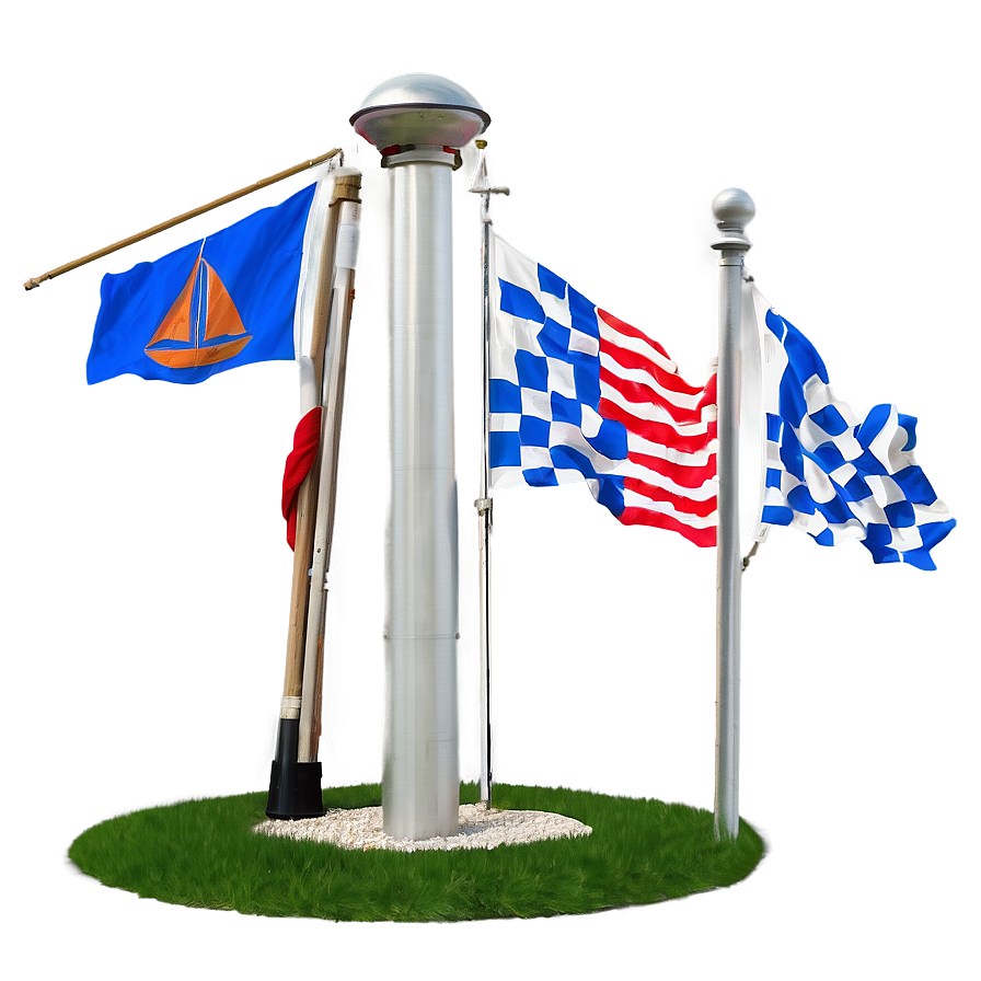 Flagpole For Boats And Marinas Png Brw47 PNG Image