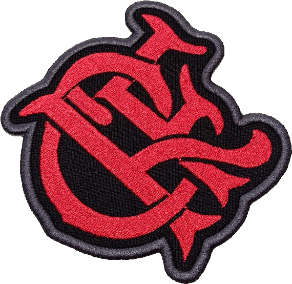 Flamengo Logo Embroidered Patch PNG Image