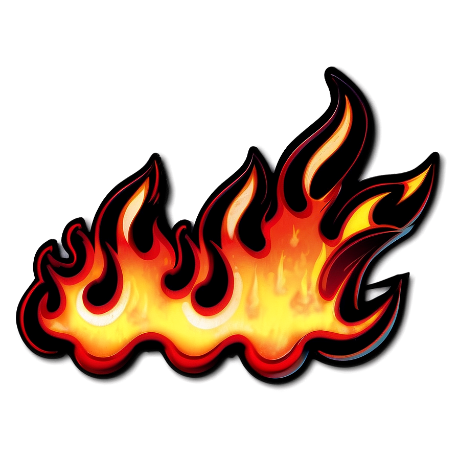 Flames Stickers Png 73 PNG Image