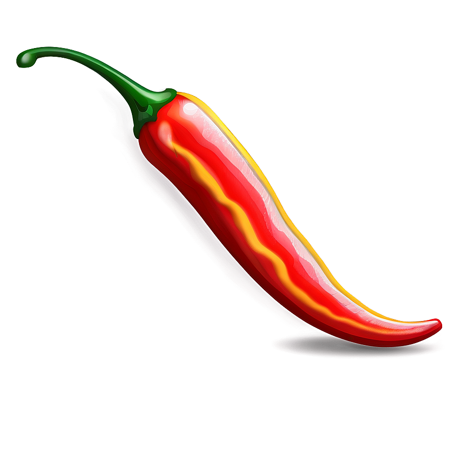 Flaming Chili Pepper Design Png 06122024 PNG Image