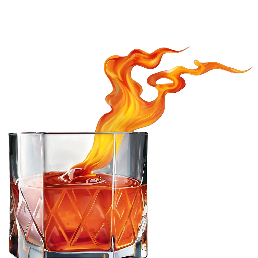 Flaming Shot Cocktail Png 66 PNG Image