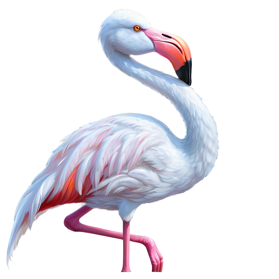 Flamingo Winter Wonderland Png 05062024 PNG Image