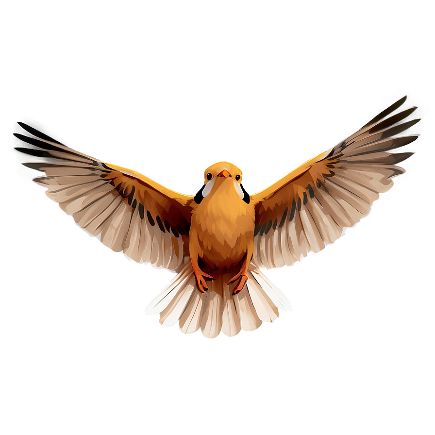 Flapping Wings Bird Png Uup PNG Image