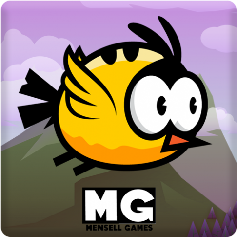 Flappy Bird Icon Mensell Games PNG Image