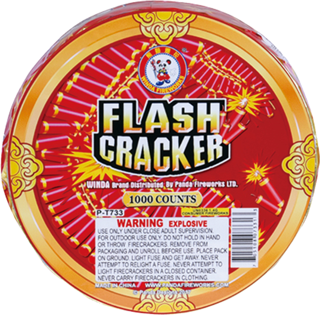 Flash Cracker1000 Counts Packaging PNG Image