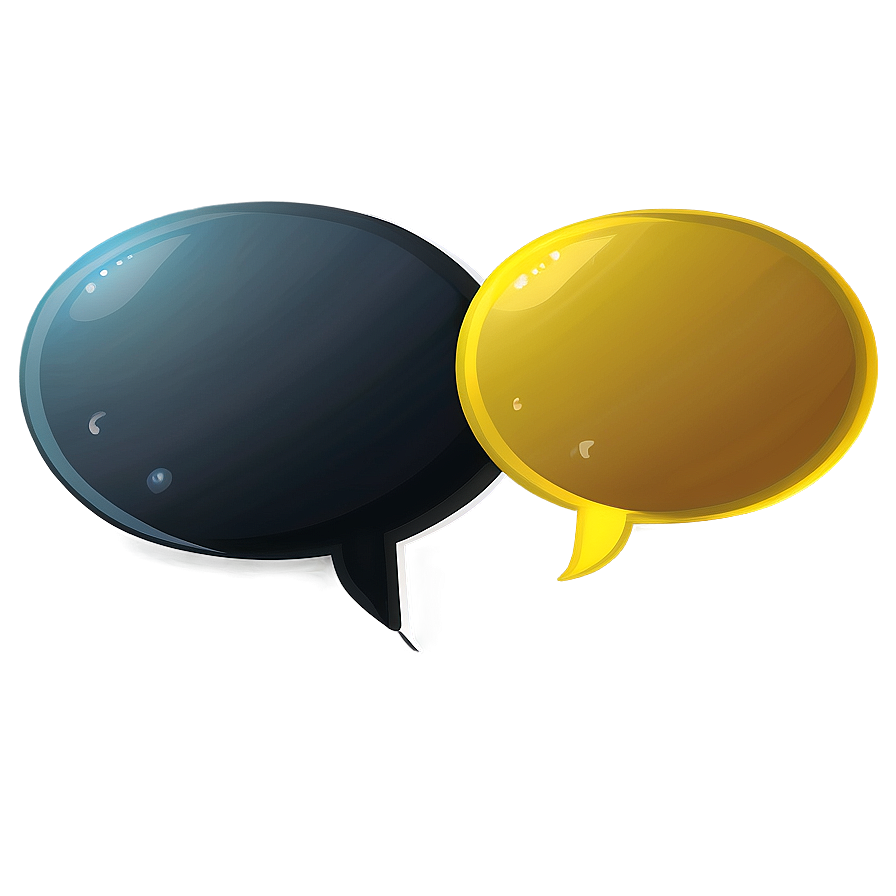 Flat Design Chat Bubble Png 15 PNG Image