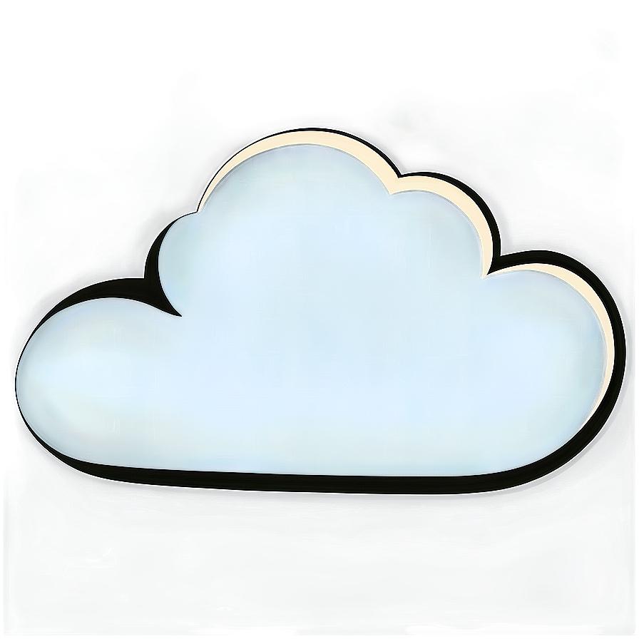 Flat Design Cloud Vector Png 72 PNG Image