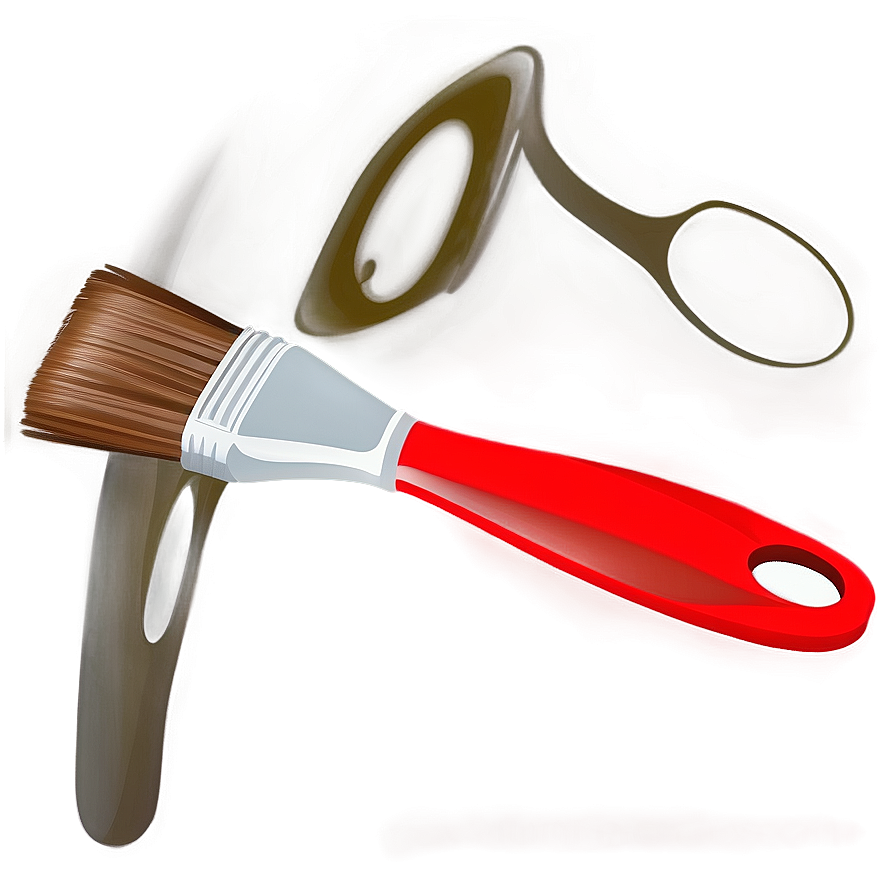 Flat Design Paint Brush Png Qfa PNG Image