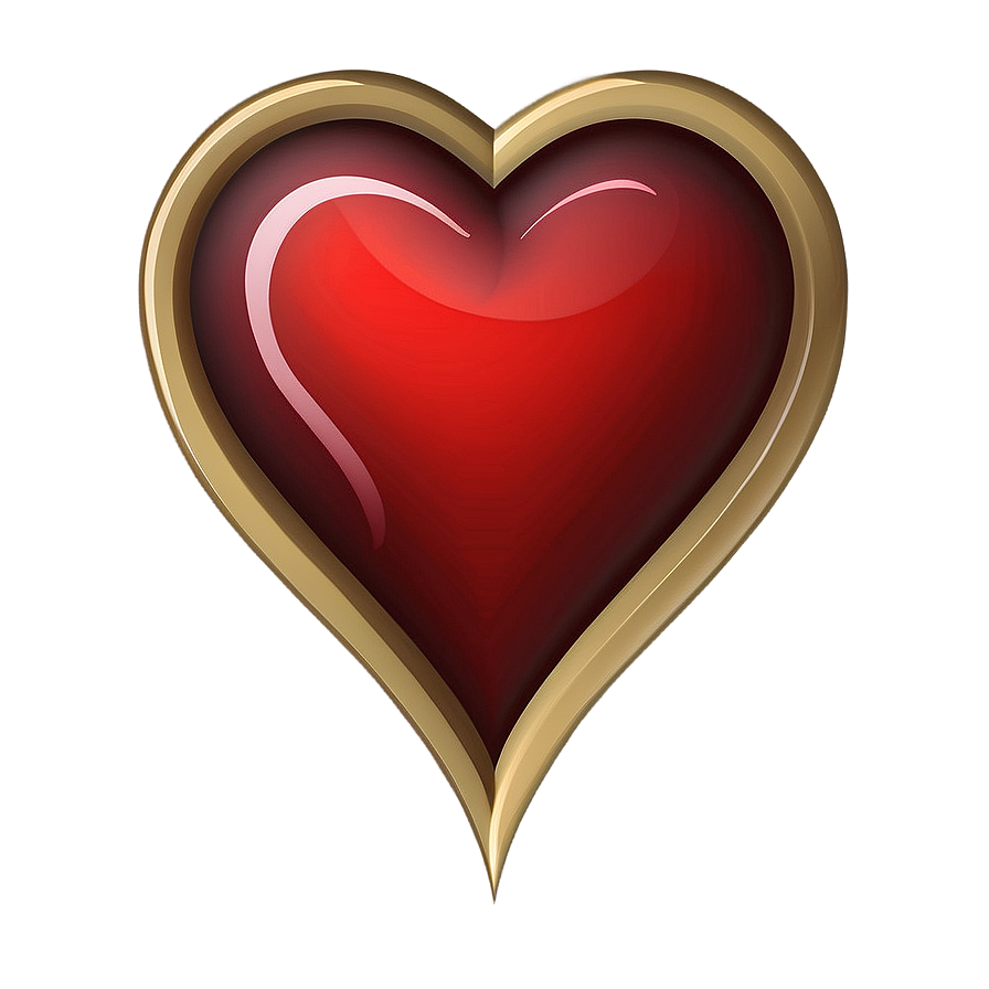 Flat Design Red Heart Emoji Png Aln PNG Image