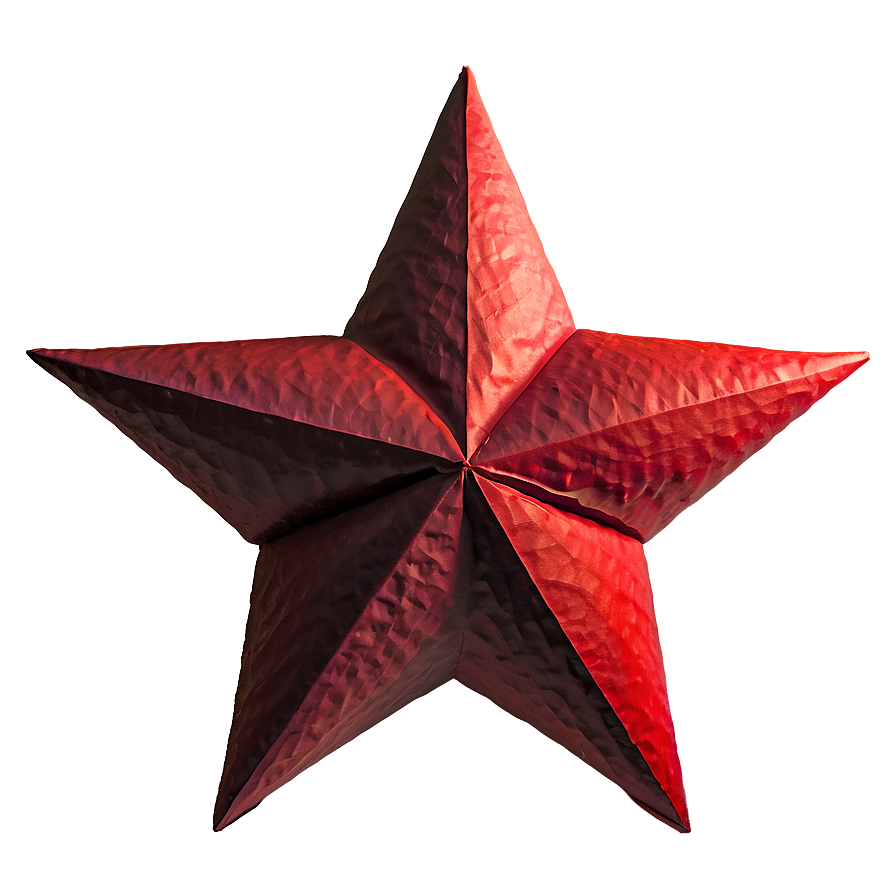 Flat Red Star Png 10 PNG Image