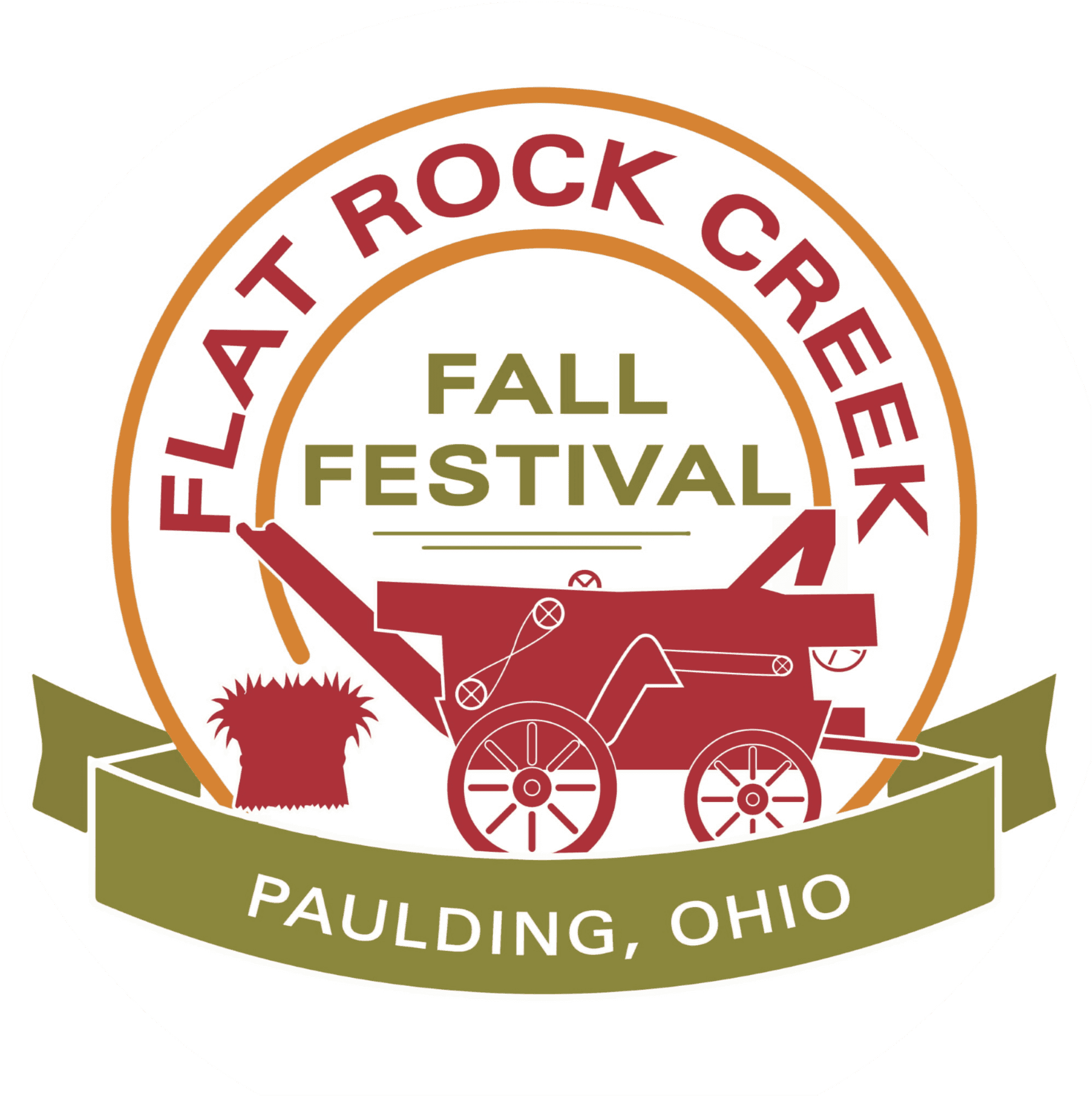 Flat Rock Creek Fall Festival Logo PNG Image