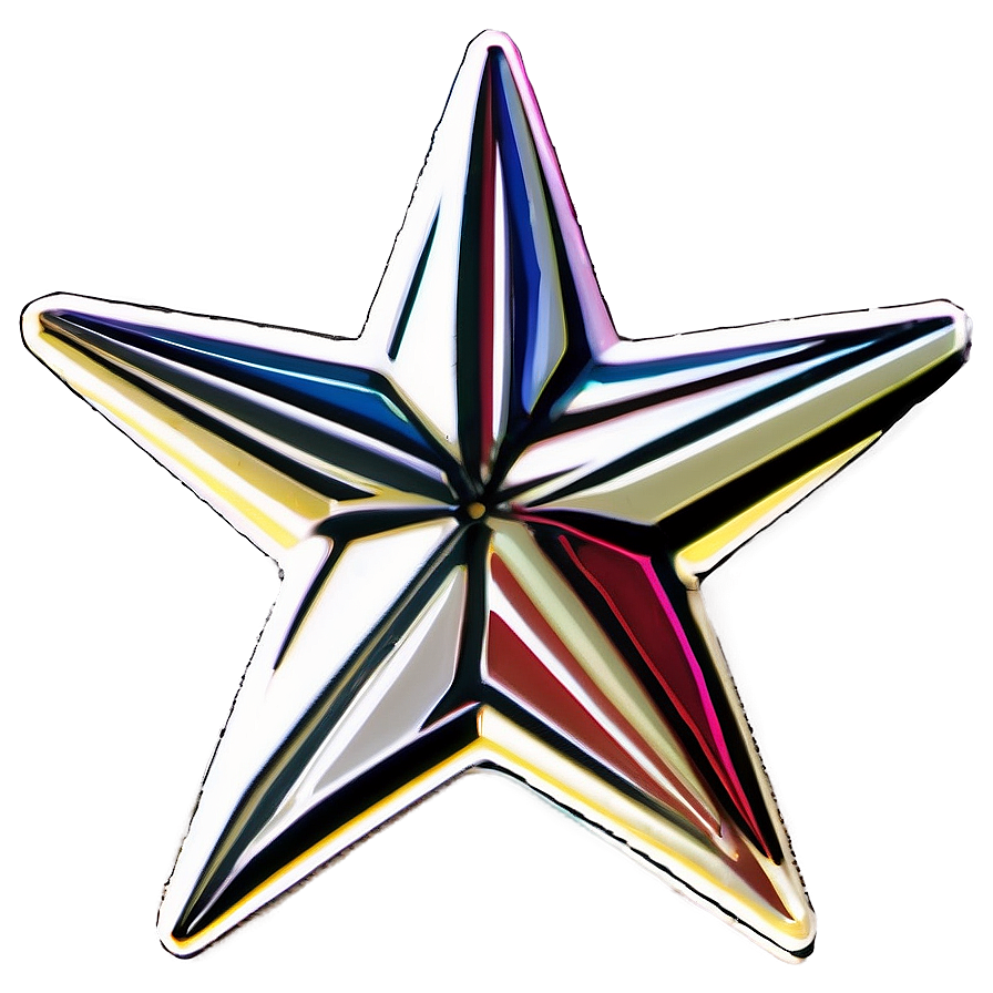 Flat Star Outline Png Yho PNG Image