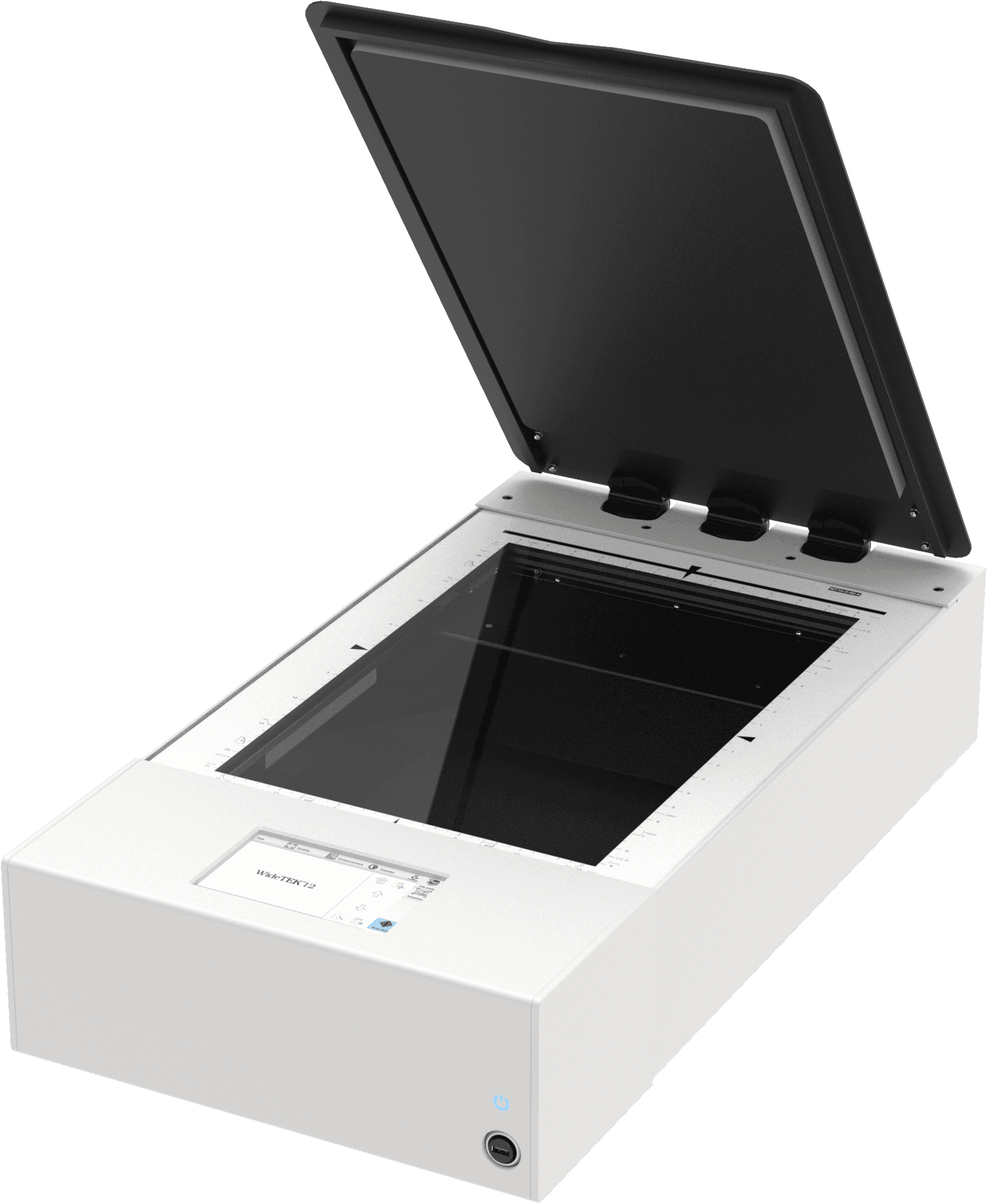 Flatbed Scanner Open Lid PNG Image