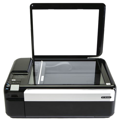 Flatbed Scanner Open Lid PNG Image