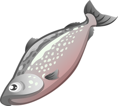 Flatfish Cartoon Illustration PNG Image