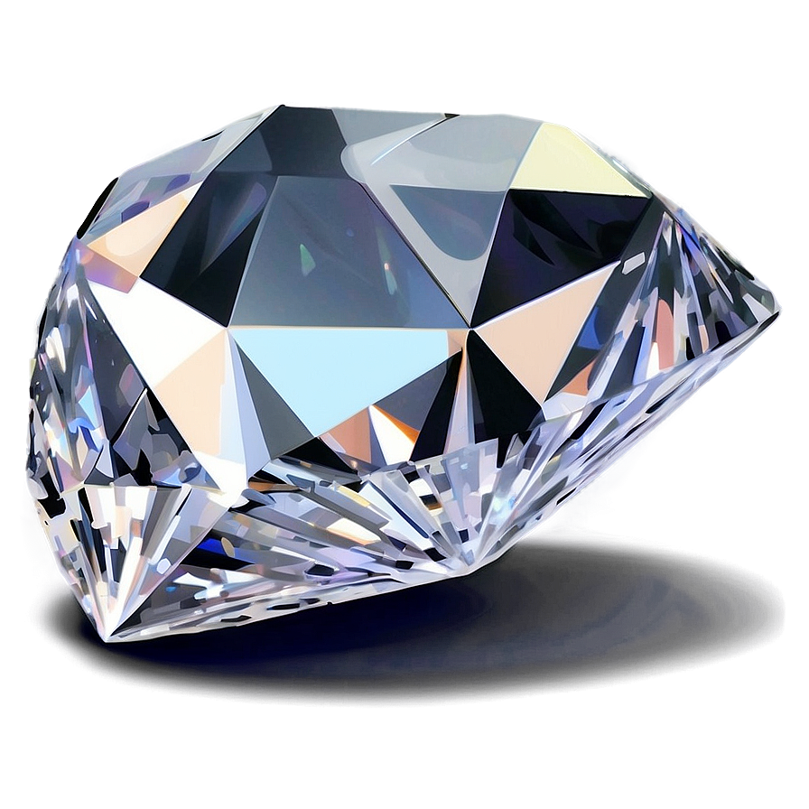 Flawless Diamond Illustration Png 06242024 PNG Image